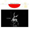 Reindeer String Lights 9.8 Feet 20 LEDs