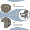 Folding Adirondack Chair;  Navy Blue