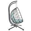 2 Persons Egg Chair with Stand