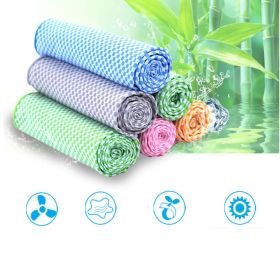 Natura Super Cool Bamboo Towel In A Bottle - 2 PK (Color: COOL ORANGE)