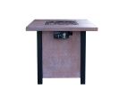 25" H Outdoor Fire Pit Table 50000BTU