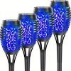 4/8/12pcs/pack Solar Outdoor Lights