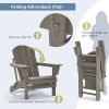 Folding Adirondack Chair;  Navy Blue