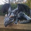 Squatting Dragon Sculpture