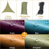 13.12ft Shade Sail Patio Cover Shade Shelter Triangle Cover