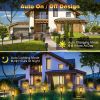 4/8/12pcs/pack Solar Outdoor Lights