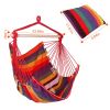 Hammock Hanging Chair Canvas  Swing Seat Portable