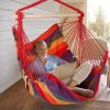 Hammock Hanging Chair Canvas  Swing Seat Portable