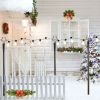 Set of 6 RC String Light Pole;  9 FT Lighting Stand