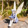 Miniature Fairy Resin Statue