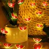 1pc, Summer Fairy String Lights, Watermelon Shaped LED Light String