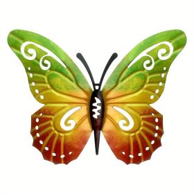 1pc/3pc, Vintage Iron Butterfly, Home Garden Themed Welcome Sign (Style: Model B)
