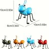 1pc, Metal Ant Ornament, Garden Decor
