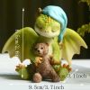 Cute Resin Dragon Statue