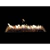 Steel Propane/Natural Gas Outdoor Fire Pit Table with Lid
