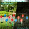 2Pcs Solar Powered Tulip Garden Light