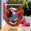Hammock Hanging Chair Canvas  Swing Seat Portable