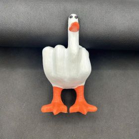 1/2pcs Interesting Funny Duckling Statue Decorations (Quantity: 1pc)