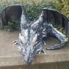 Squatting Dragon Sculpture