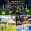 4/8/12pcs/pack Solar Outdoor Lights