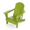 Folding Adirondack Chair;  Navy Blue