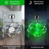 Spiral Spinner Solar Lights LED Color