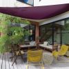 13.12ft Shade Sail Patio Cover Shade Shelter Triangle Cover