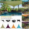 13.12ft Shade Sail Patio Cover Shade Shelter Triangle Cover