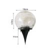 Solar Garden Light Cracked Glass Ball