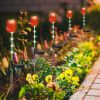2Pcs Solar Powered Tulip Garden Light