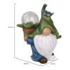 Cartoon Gnome Dwarf Statue Garden Lighting Waterproof