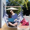 Hammock Hanging Chair Canvas  Swing Seat Portable