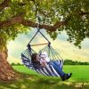 Hammock Hanging Chair Canvas  Swing Seat Portable