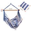 Hammock Hanging Chair Canvas  Swing Seat Portable