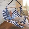 Hammock Hanging Chair Canvas  Swing Seat Portable