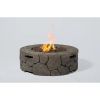 9'' H x 28'' W Fiber Reinforced Concrete Outdoor Fire pit