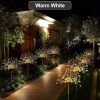 1 Pack Solar Firework Light Outdoor, With Stake