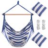 Hammock Hanging Chair Canvas  Swing Seat Portable
