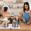 2000W Electric Double Burner Portable Coil