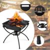 Outdoor Travel Portable 3-in-1 Campfire Grill