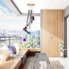 1pc Colorful Wind Chimes For Outside With 4 Aluminum Tubes Comes