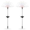 2Pcs Solar Powered Starburst Lights 240 LEDs Firework Lamp