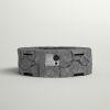 9'' H x 28'' W Fiber Reinforced Concrete Outdoor Fire pit