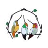 Metal Stained Bird
