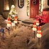 Pathway Lights Outdoor, 5PCS Snowman Solar Light