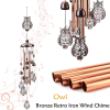1pc Vintage Metal Butterfly Turtle Iron Owl Animal Wind Chime