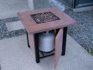 25" H Outdoor Fire Pit Table 50000BTU