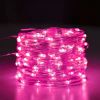 Solar  String Lights; 33ft 100 LED Solar 8 Modes