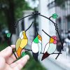 Metal Stained Bird