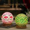 3 Color Changing Night Light RGB Remote Control Dimmable Lamp Portable
